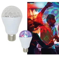 AMPOULE LED RGB FÊTE DISCO VARIATION COULEURS
