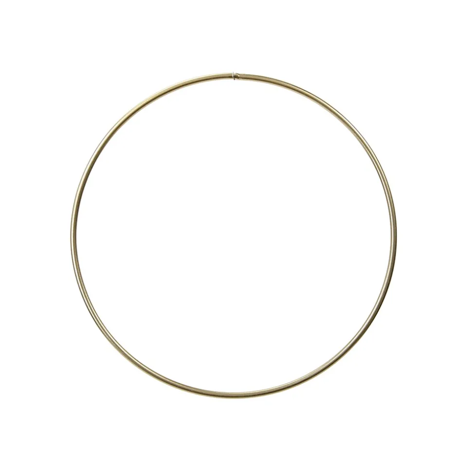 ANNEAU CERCLE MÉTAL À PERSONNALISER 50CM OR