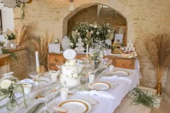 8 ASSIETTES CARTON 1ER ANNIVERSAIRE 23CM BLANC