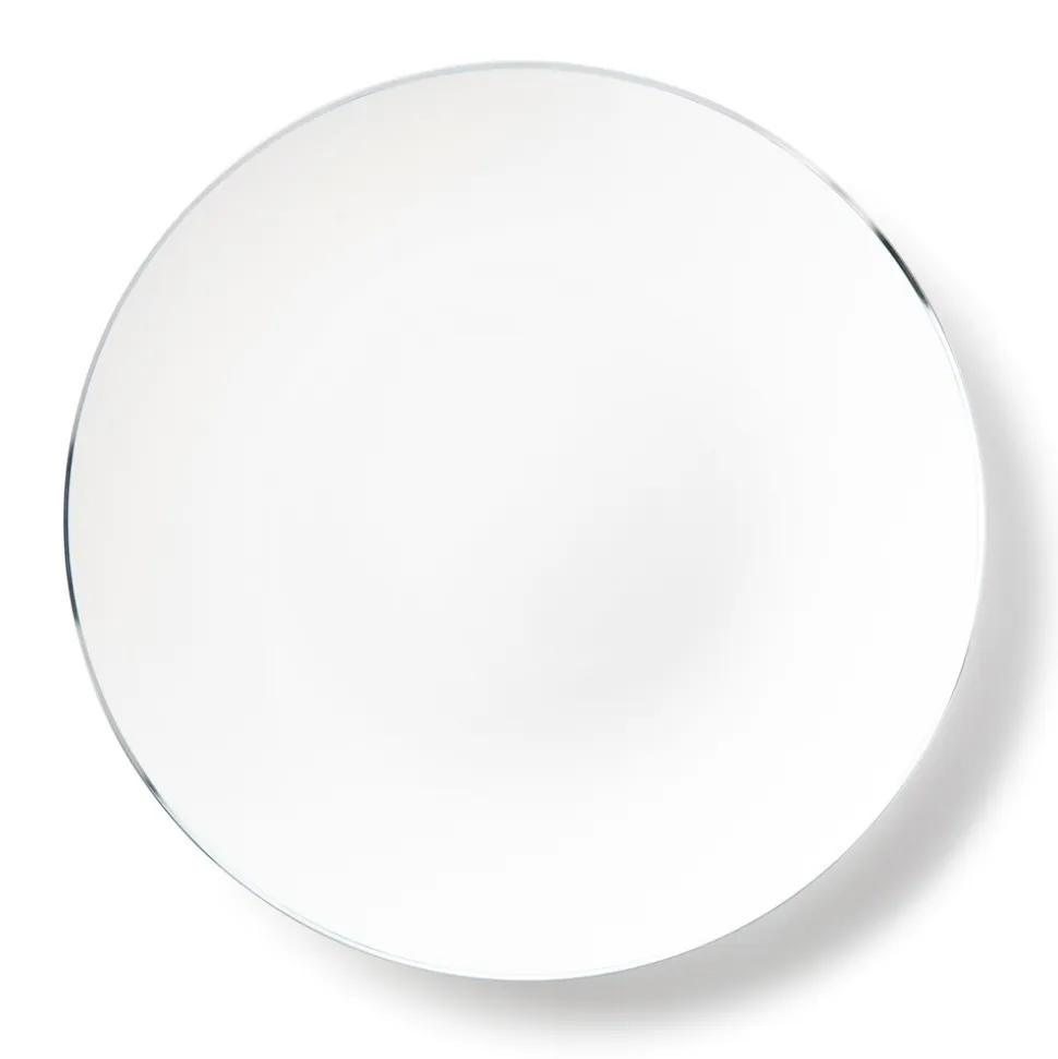 32 ASSIETTES CLASSIC COLLECTION BLANC ARGENT