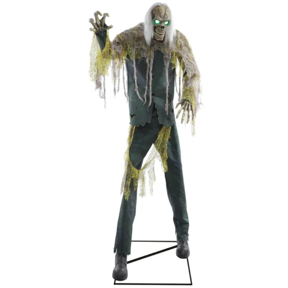 AUTOMATE ZOMBIE DES CAVES ANIMÉ SON LUMIÈRE 200CM