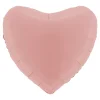 BALLON ALU CUR ROSE MAT 91CM