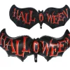 BALLON ALUMINIUM CHAUVE-SOURIS HALLOWEEN 1M NOIR