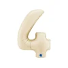 BALLON ALUMINIUM CHIFFRE 4 102CM BEIGE