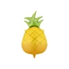 BALLON ALUMINIUM FORME FRUIT ANANAS 38X68CM JAUNE