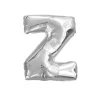 BALLON ALUMINIUM LETTRE Z 36CM ARGENT
