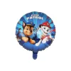 BALLON ALUMINIUM ROND PAW PATROL QG 43CM BLEU