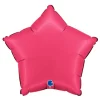 BALLON ALUMINIUM ÉTOILE 46CM GLAMOUR ROSE