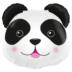 BALLON ALUMINIUM TÊTE DE PANDA 74CM