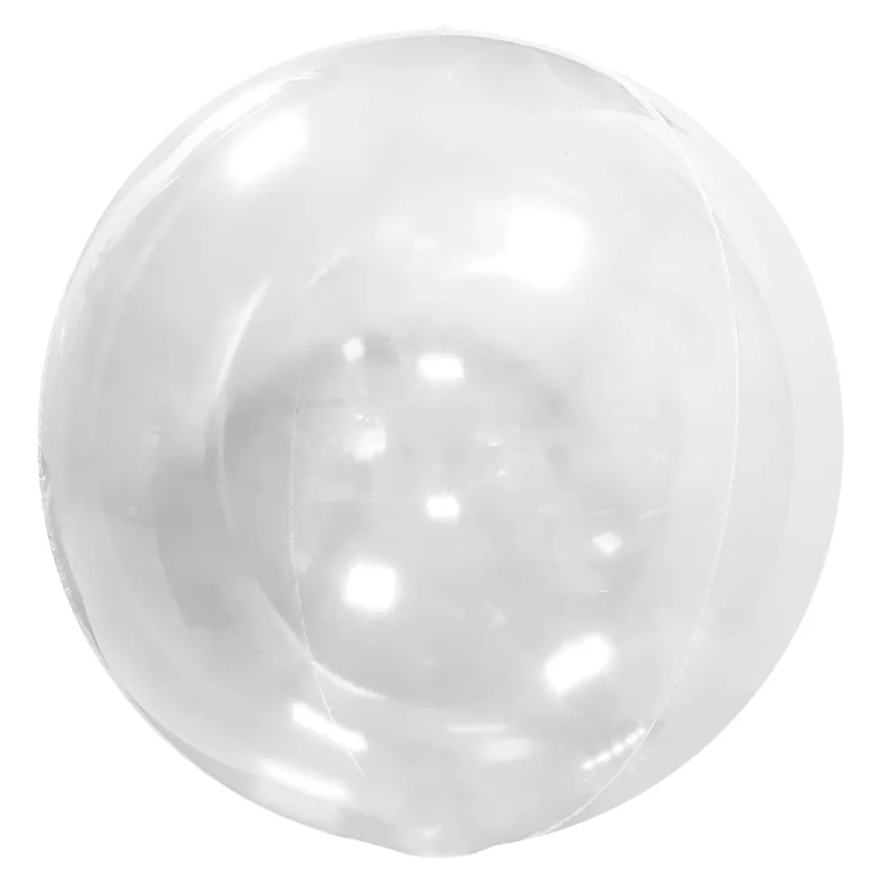 BALLON ORBZ ROND 38CM TRANSPARENT