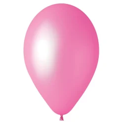 10 BALLONS LATEX DE 30CM ROSE FLUO