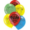 6 BALLONS LATEX PAT PATROUILLE 27.5CM