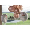 6 BALLONS LATEX PRINCESSE Ø30CM ROSE GOLD