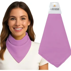 BANDANA FOULARD 54CM ROSE