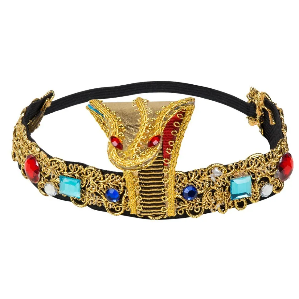 BANDEAU ÉLASTIQUE COBRA ÉGYPTE OUADJET PHARAON