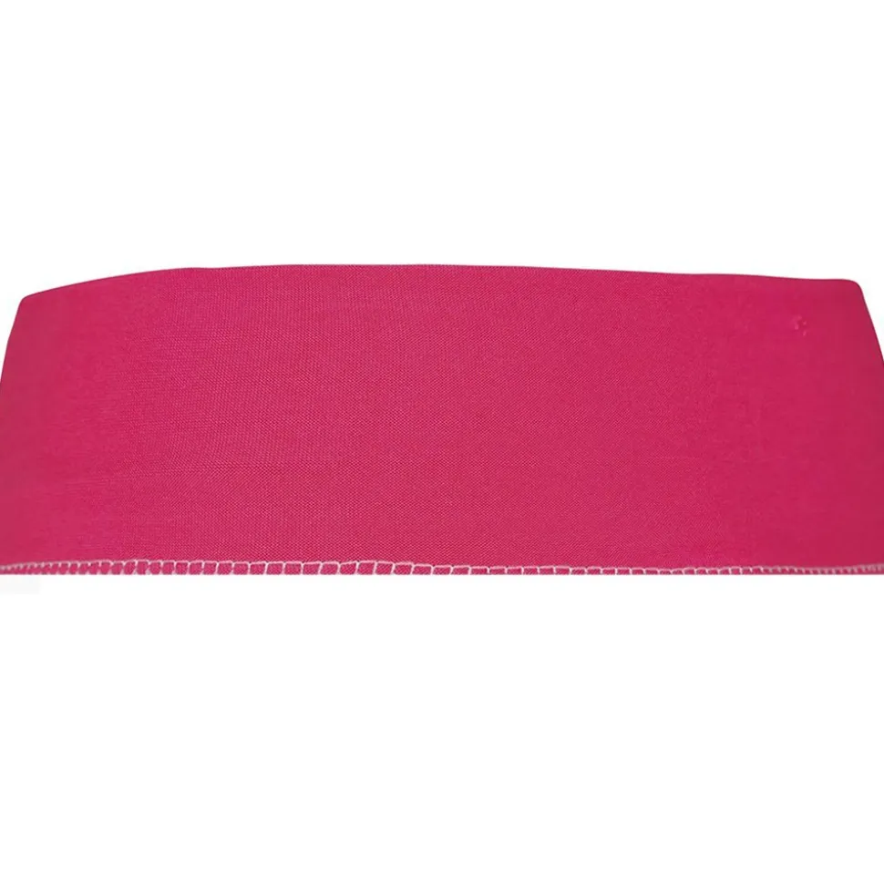 BANDEAU STRETCH SPORT ANNÉES 80 ADULTE FLUO FUCHSIA