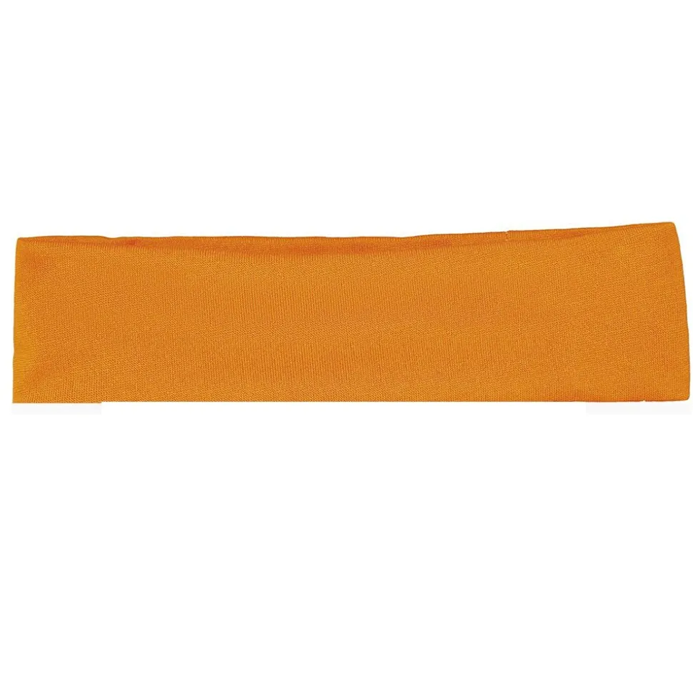 BANDEAU STRETCH SPORT ANNÉES 80 ADULTE FLUO ORANGE