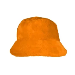 BOB IMITATION FOURRURE ASTRAKAN ORANGE FEMME