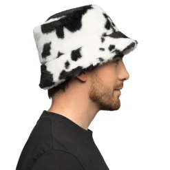 BOB IMITATION FOURRURE PEAU VACHE ANIMAL ADULTE