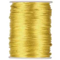 BOBINE CORDON QUEUE DE RAT 2MMX100M OR