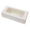 3 BOÎTE PÂTISSIÈRE CARTON FENÊTRE 20X10X4.5CM
