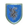BOUCLIER CHEVALIER DRAGON MOUSSE EVA 28X35CM BLEU
