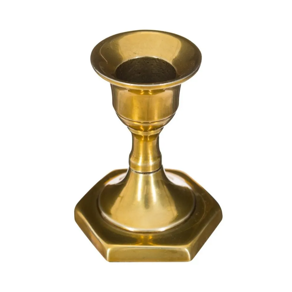 BOUGEOIR MÉTAL 7.5CM OR