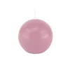 BOUGIE BOULE SÉCURITÉ 10H 60MM ROSE ANTIQUE