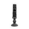 BOUGIE LED CHANDELLE RÉSINE MONSTRE 31.5CM NOIR