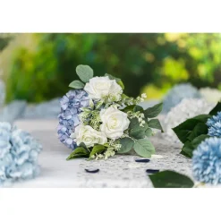 BOUQUET HORTENSE FLEURS ARTIFICIELS 40CM