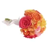 BOUQUET ROND BLOOM ARTIFICIEL 32CM MULTICOLORE