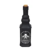 BOUTEILLE VERRE NOIRE HALLOWEEN 24 CM