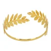 BRACELET BRASSARD FEUILLES LAURIER OR ADULTE