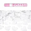 CANON À CONFETTIS CUR BLANC 40CM