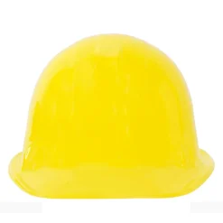 CASQUE CHANTIER OUVRIER JAUNE ENFANT