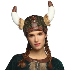 CASQUE À CORNES GUERRIER VIKING HARALD ADULTE
