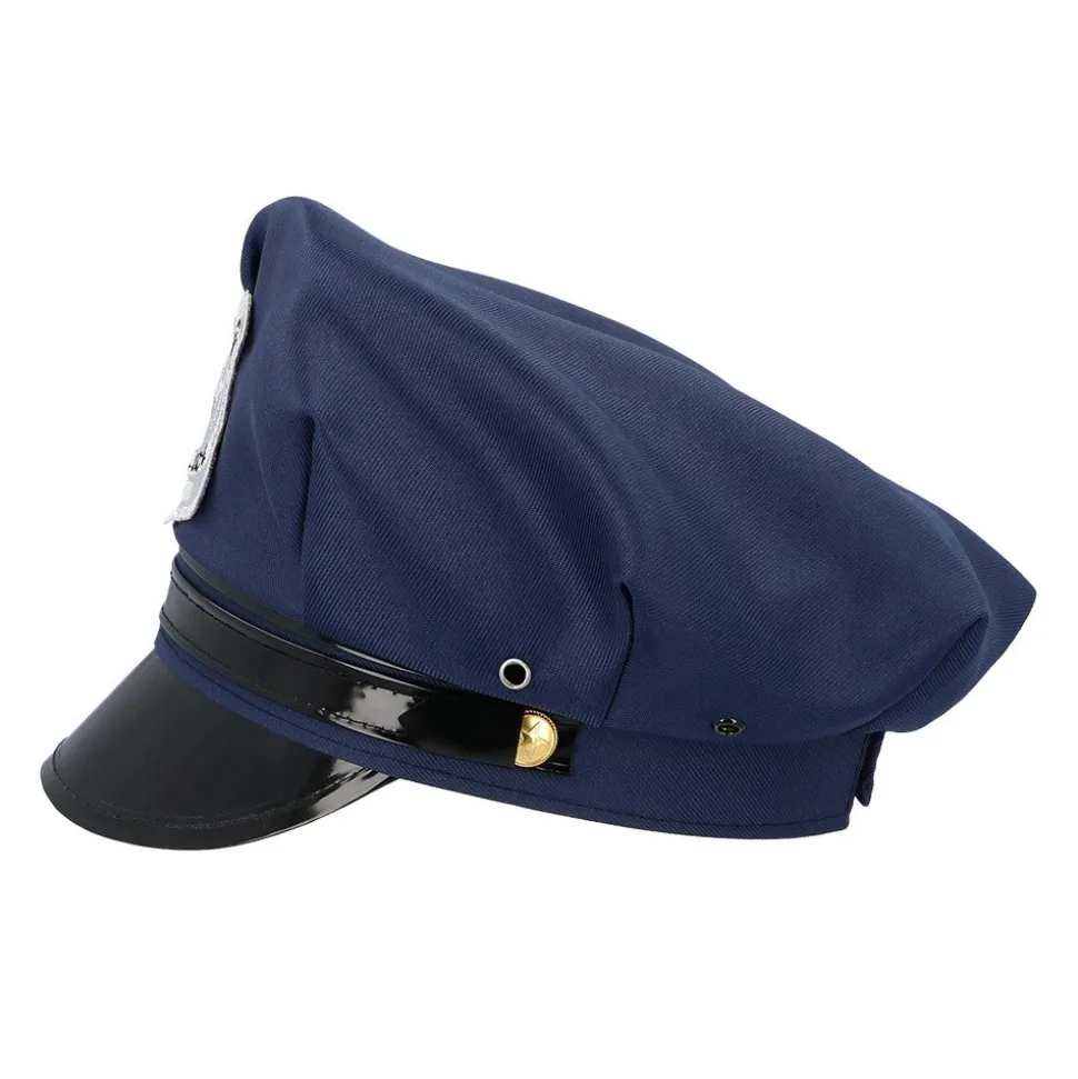 CASQUETTE AJUSTABLE BLEU SPÉCIAL POLICE ADULTE