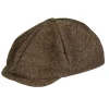 CASQUETTE GAVROCHE COTON BIRMINGHAM BRUN ADULTE
