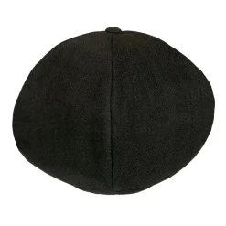 CASQUETTE GAVROCHE COTON BIRMINGHAM NOIR ADULTE
