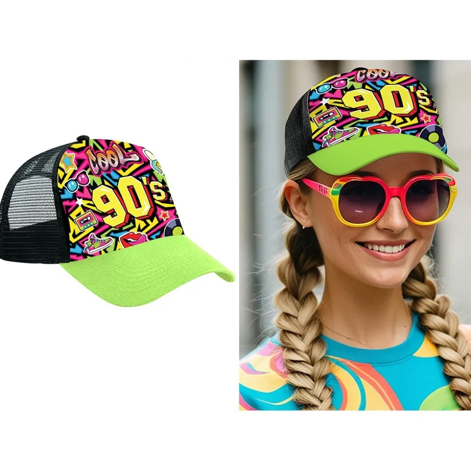 CASQUETTE RÉTRO ANNÉES 90 ADULTE