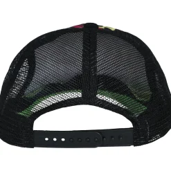 CASQUETTE TRUCK ANIMAL LÉOPARD MULTICOLORE FEMME
