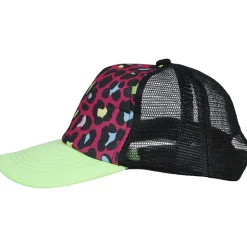 CASQUETTE TRUCK ANIMAL LÉOPARD MULTICOLORE FEMME