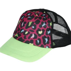 CASQUETTE TRUCK ANIMAL LÉOPARD MULTICOLORE FEMME