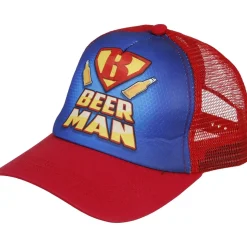 CASQUETTE TRUCKER HUMOUR SUPER-HÉROS BIÈRE ADULTE