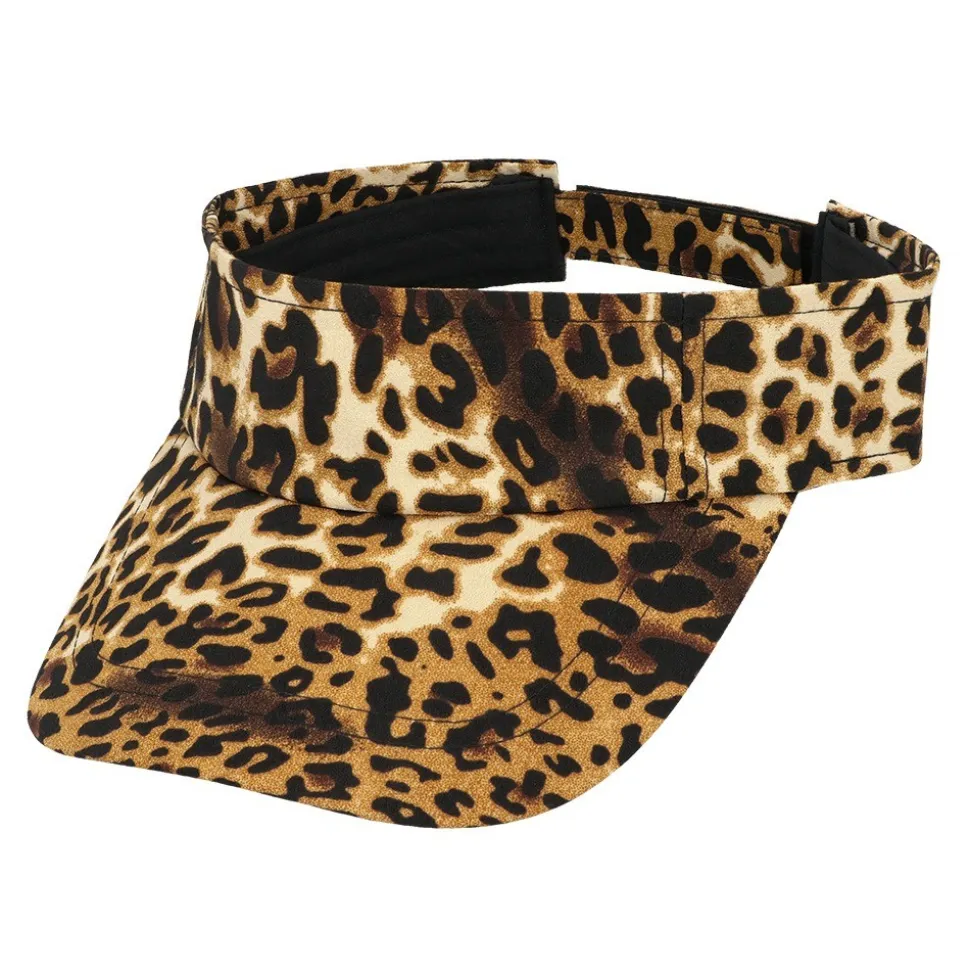 CASQUETTE VISIÈRE IMPRIMÉ PEAU LÉOPARD ADULTE