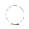 CENTRE DE TABLE ANNEAU 30CM OR
