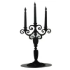 CHANDELIER 3 BRANCHES MÉTAL 22X8.5X50.5CM NOIR