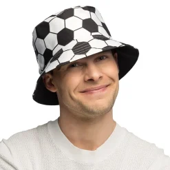 CHAPEAU BOB BALLON FOOTBALL VINTAGE ADULTE