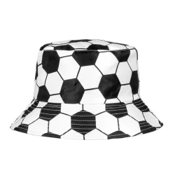 CHAPEAU BOB BALLON FOOTBALL VINTAGE ADULTE