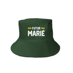 CHAPEAU BOB POLYESTER FUTUR MARIÉ EVG